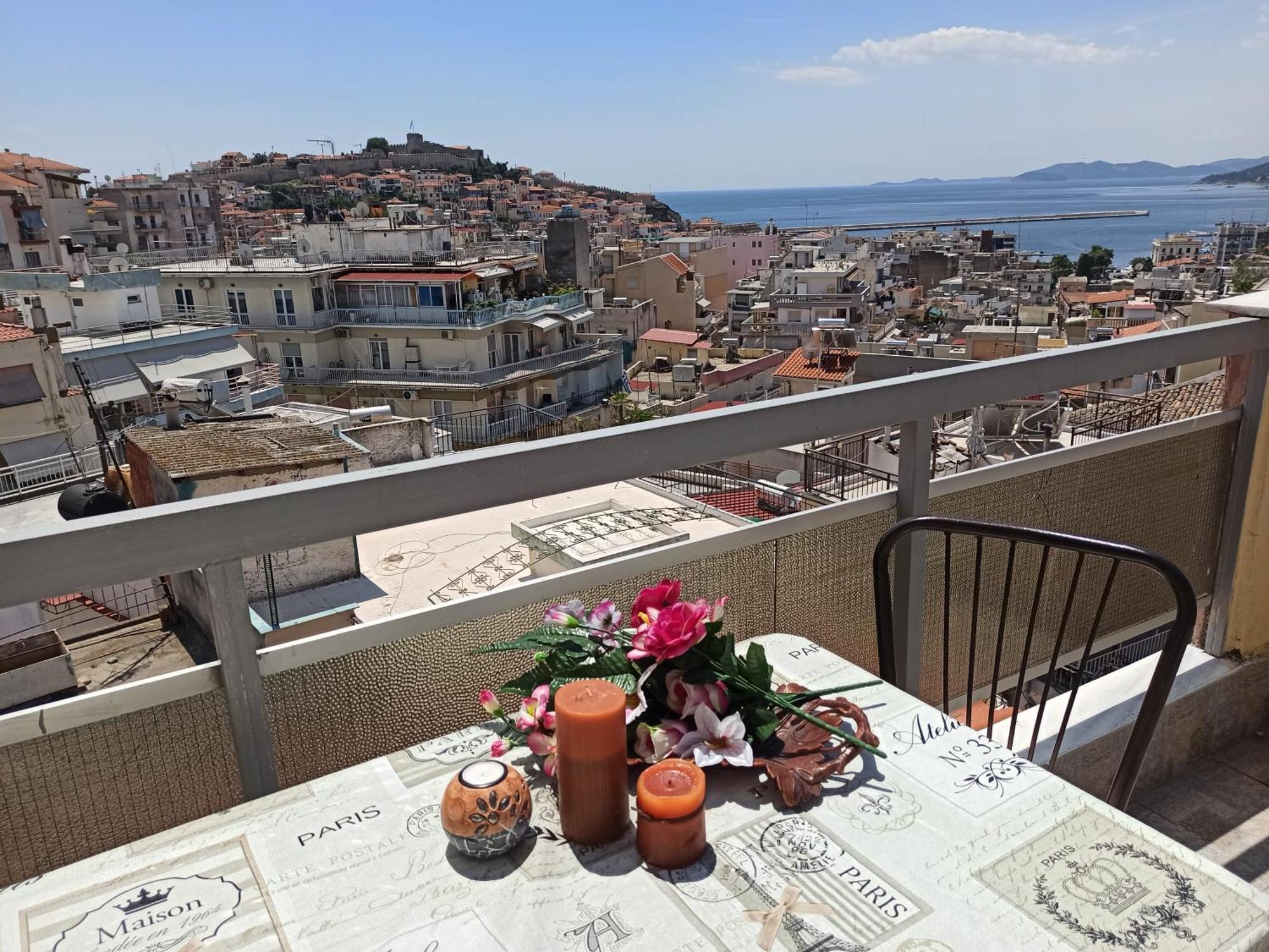 شقة Kavala Amazing View المظهر الخارجي الصورة